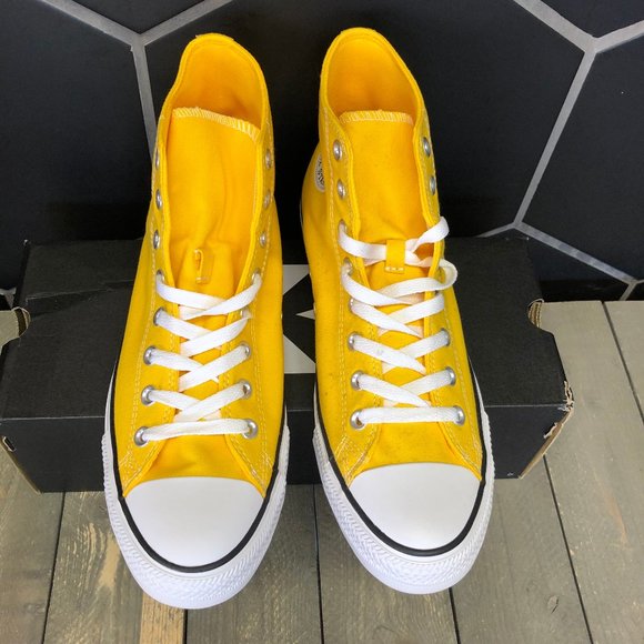 Converse CT All Star High Yellow Smiley (MS) - Picture 3 of 6